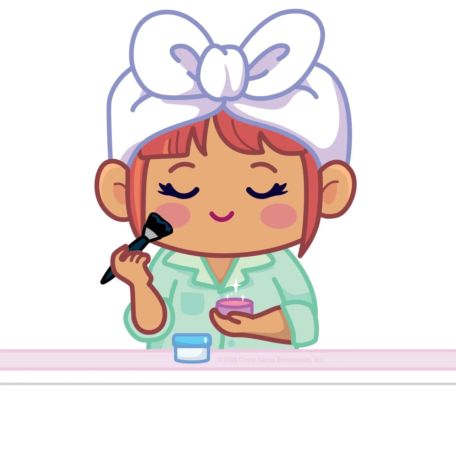 Crazy Aaron's Get Ready with Me Thinking Putty 95ml (3.2 oz) | Sparkly Color-Shifting Toy - view 9