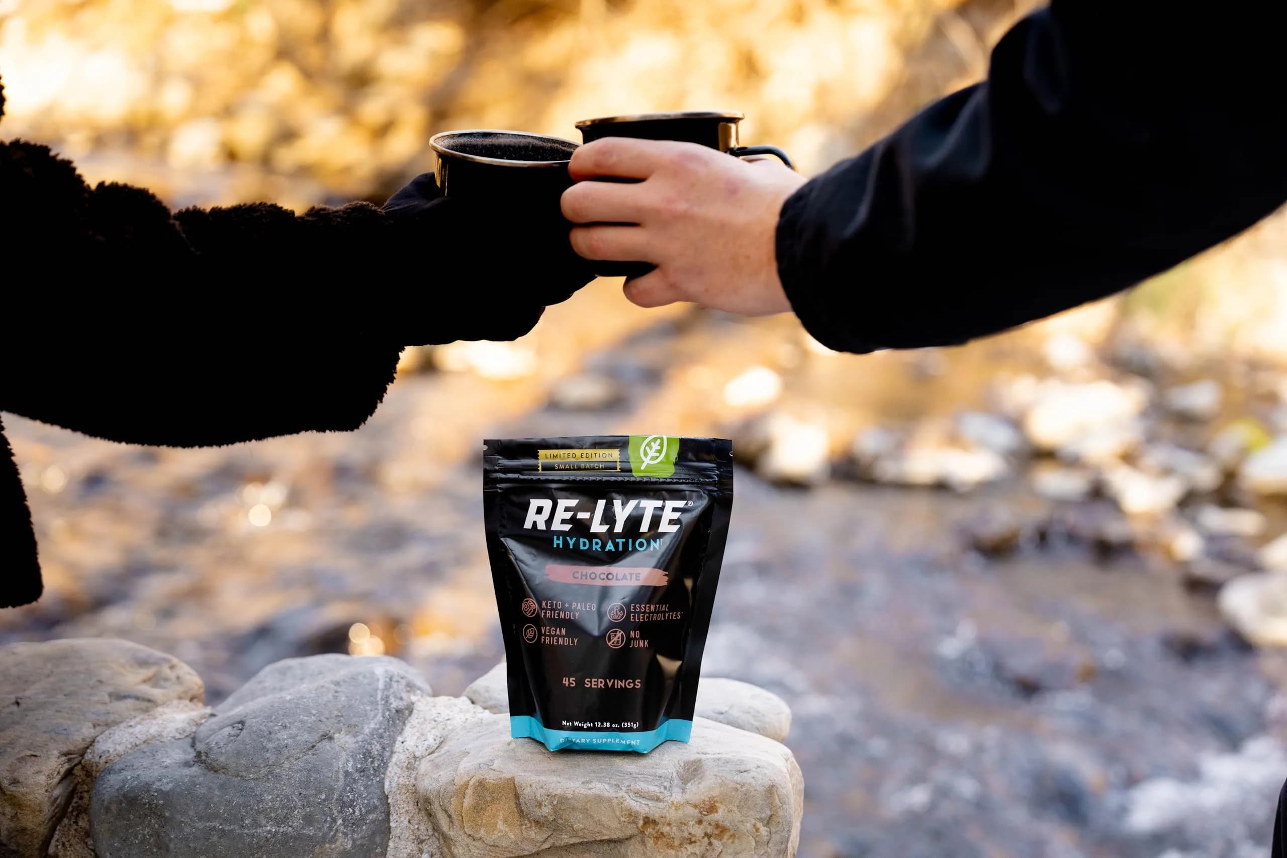 REDMOND Re-Lyte Hydration Electrolyte Mix Powder Limited Edition Chocolate 216g (7.62 oz) - view 6