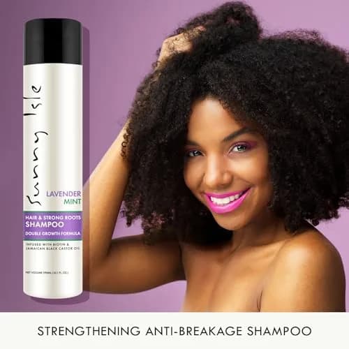 Sunny Isle Lavender Mint Hair & Strong Roots Shampoo 10.1oz | Nourishes & Strengthens Hair, Infused with Jamaican Castor Oil thumbnail 5
