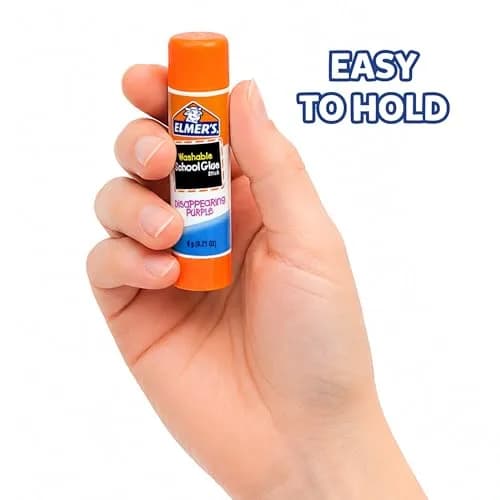 Elmer's Glue Sticks Combo Pack, BlooStick Buddies & Disappearing Purple, 12 Count (6g Each) | Fun, Washable School & Craft Adhesive thumbnail 6