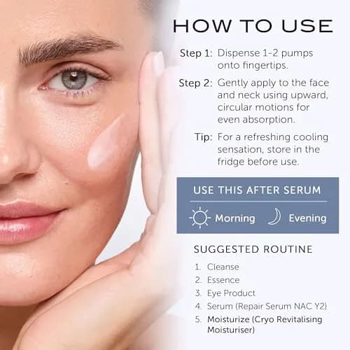 111SKIN Cryo Revitalising Moisturiser, Hydrating Gel Face Cream, 1.69 fl oz | Cooling, Hydrating & Firming thumbnail 6