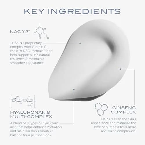 111SKIN Cryo Revitalising Moisturiser, Hydrating Gel Face Cream, 1.69 fl oz | Cooling, Hydrating & Firming thumbnail 2