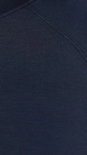 SPLITS59 Fleece Sweatshirt Medium Indigo | Lightweight stretch fleece, crew neck, oversized fit for women in India thumbnail 6