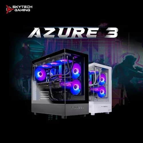 Skytech Azure 3 Gaming PC Desktop Ryzen 7 9800X3D 4.7 GHz 16GB RTX 5080 2TB SSD Win 11 | High-Performance Gaming Rig thumbnail 5