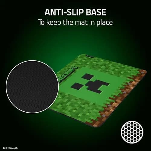 Razer Gigantus V2 Minecraft Edition Gaming Mouse Pad Medium | Textured Micro-Weave Cloth Surface thumbnail 6