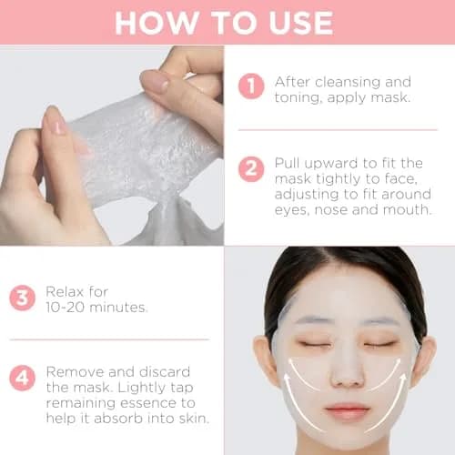 MEDIHEAL Sheet Mask Essential HERO 12 Pack | Collagen, Tea Tree, Madecassoside | All Skin Types thumbnail 3