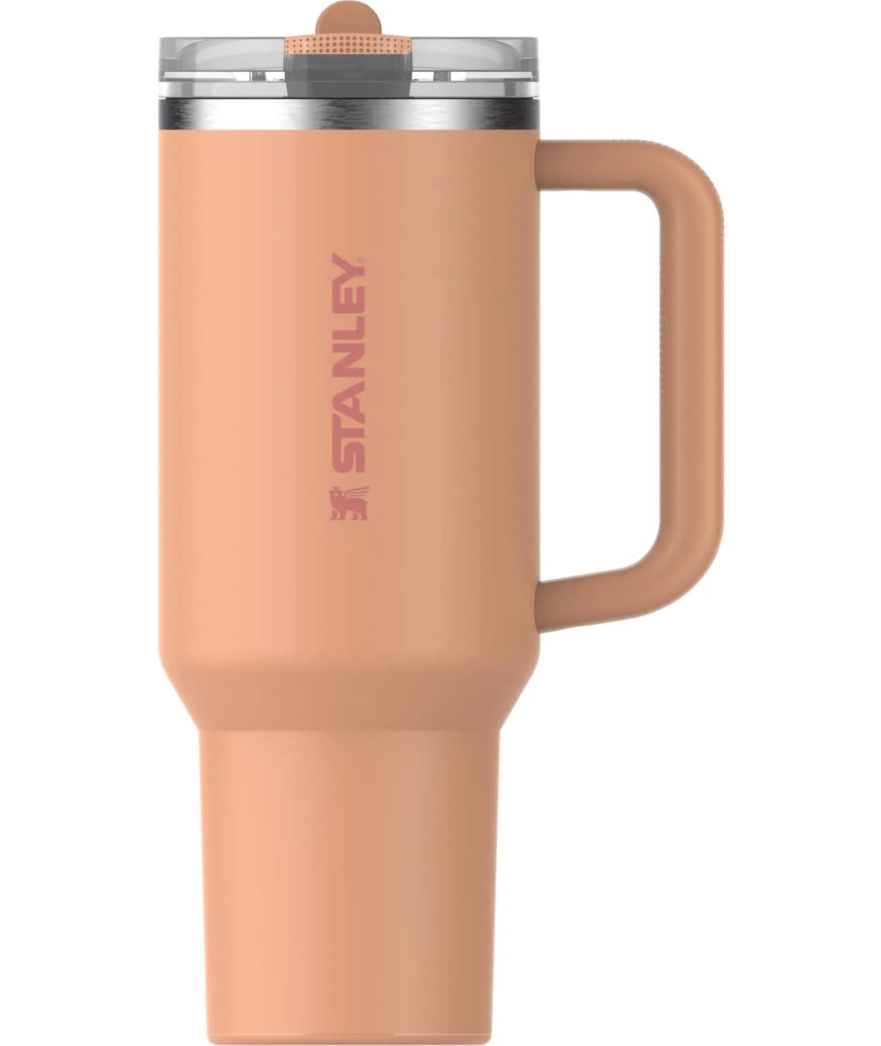 STANLEY Quencher ProTour Flipstraw Tumbler 40 oz Apricot - Leakproof Insulated Stainless Steel Cup - main product image