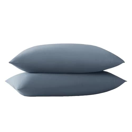 TRULY SOFT Green Pillowcase Pair | Solid Color, 15-inch Deep Elastic Fit, OEKO-TEX Certified thumbnail 2