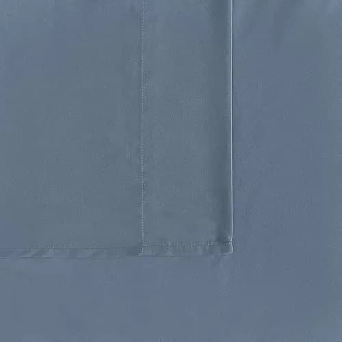 TRULY SOFT Green Solid Blue Full 4 Piece Sheet Set | Eco-Friendly Recycled Polyester (120c) thumbnail 2
