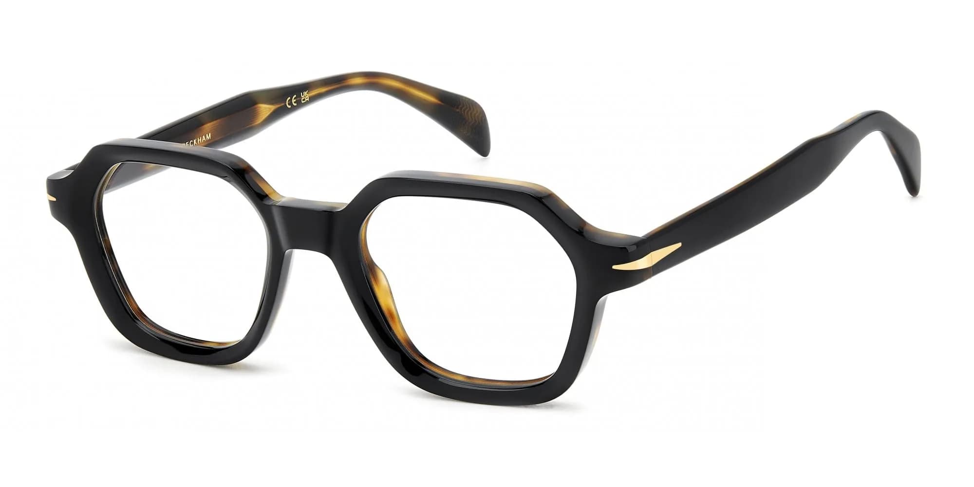 Beckham Corrective Eyeglasses WR7 48 | Rectangular Unisex Prescription Glasses