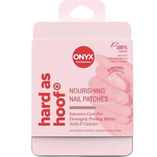 Onyx Professional Hard as Hoof Nail Repair Patches 20 Count | Overnight Nail & Cuticle Strengthening Treatment thumbnail 1