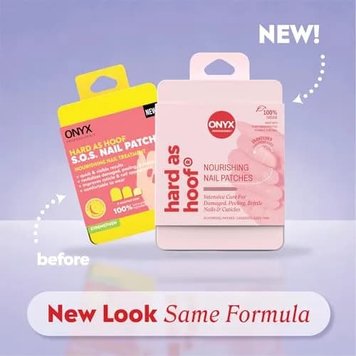 Onyx Professional Hard as Hoof Nail Repair Patches 20 Count | Overnight Nail & Cuticle Strengthening Treatment thumbnail 2