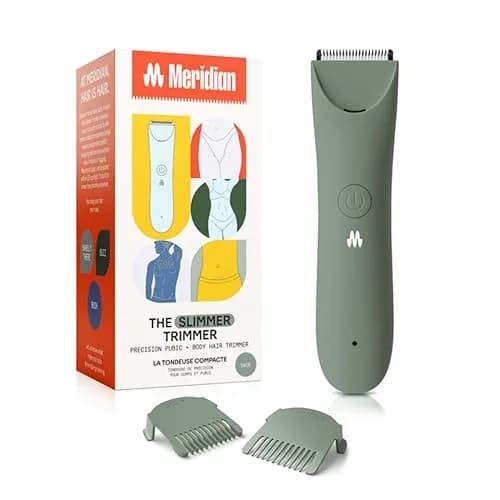 MERIDIAN The Slimmer Trimmer Waterproof Bikini Trimmer for Women Sage | Gentle, Cordless & Travel-Ready thumbnail 1