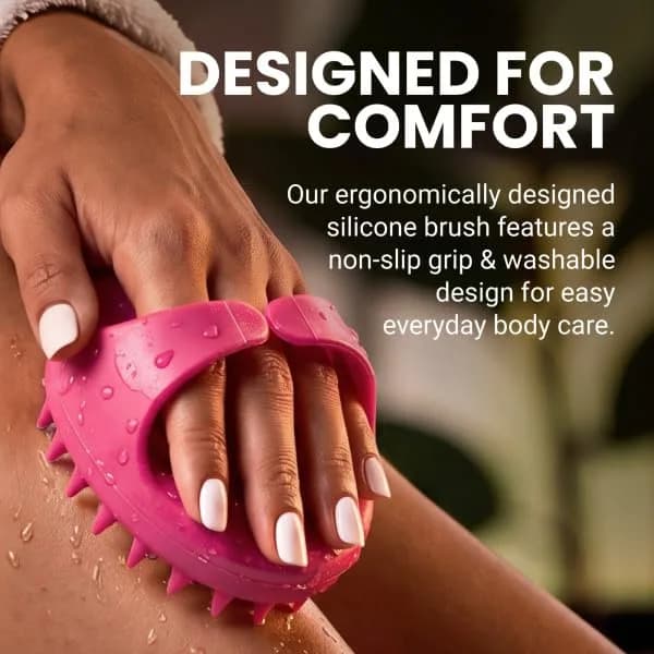 M3 Naturals Anti-Cellulite Massage Oil 8 fl oz with Massage Brush for Skin Toning & Smoothing | USA Import - view 8