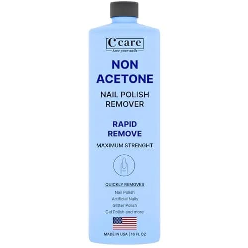 C CARE Gentle Touch Non-Acetone Nail Polish Remover 16 fl oz | Nourishing & Gentle Formula thumbnail 1