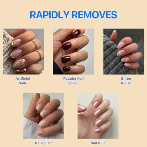 C CARE Gentle Touch Non-Acetone Nail Polish Remover 16 fl oz | Nourishing & Gentle Formula thumbnail 3