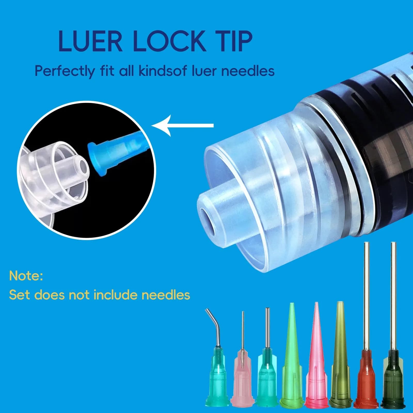 ZWCP 3mL Luer Lock Syringe (No Needle) - Sterile, Individually Wrapped, Pack of 20 | Accurate Liquid Measurement - view 2