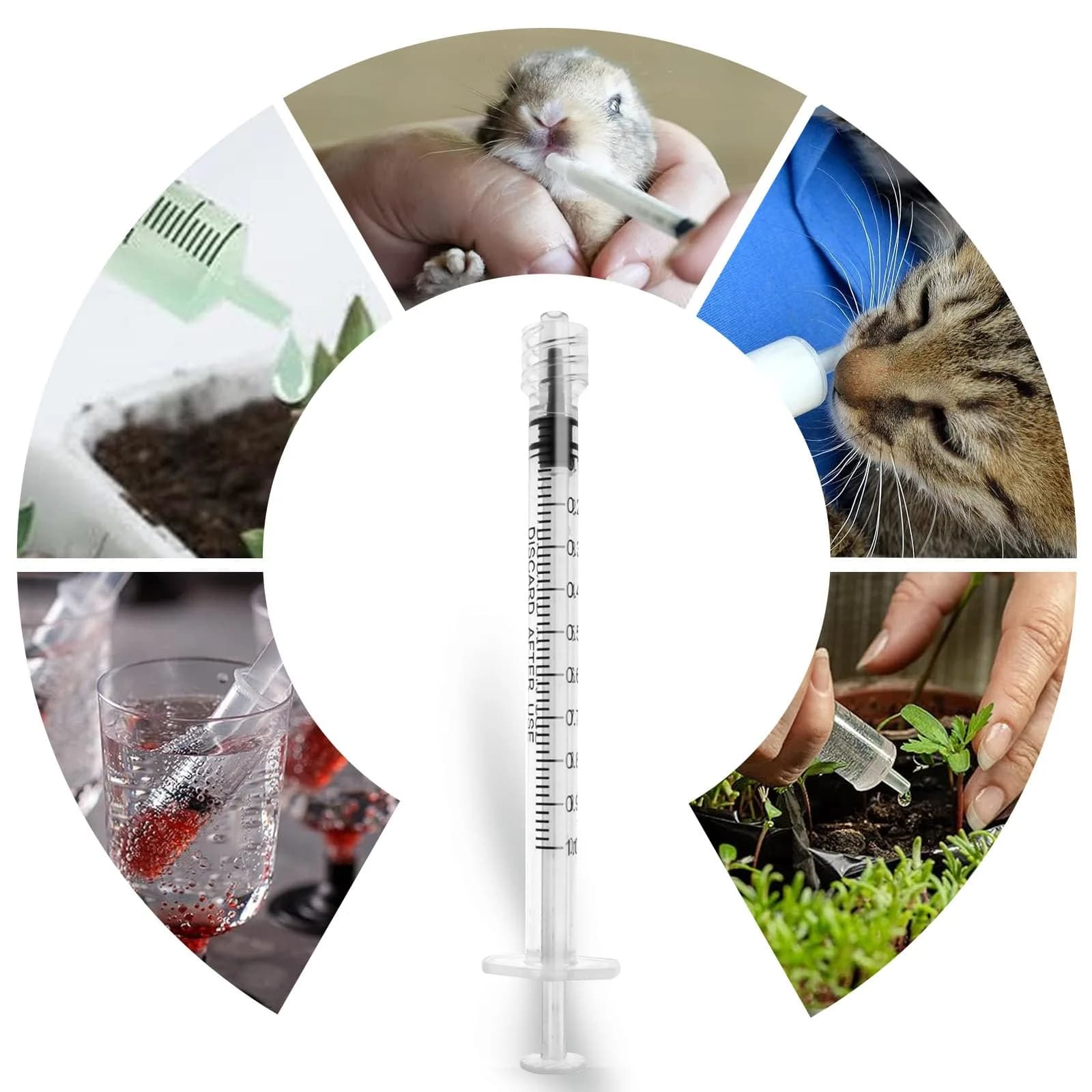 ZWCP 1mL Luer Lock Syringe (No Needle) Pack of 50 | Sterile, Individually Wrapped, Leak-Proof - view 8
