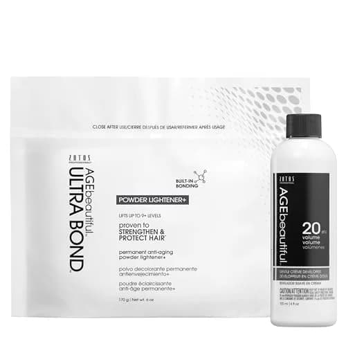 AGE beautiful Permanent Powder Hair Lightener 6 Oz | Strengthens & Protects | Lifts up to 9+ Levels thumbnail 1