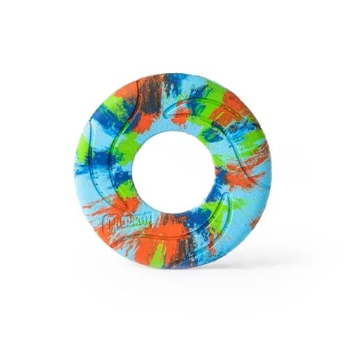 Chuckit! EcoFetch Flyer Rubber Dog Toy Medium 8 Inch Diameter | Durable Recycled Rubber for Fetch thumbnail 1