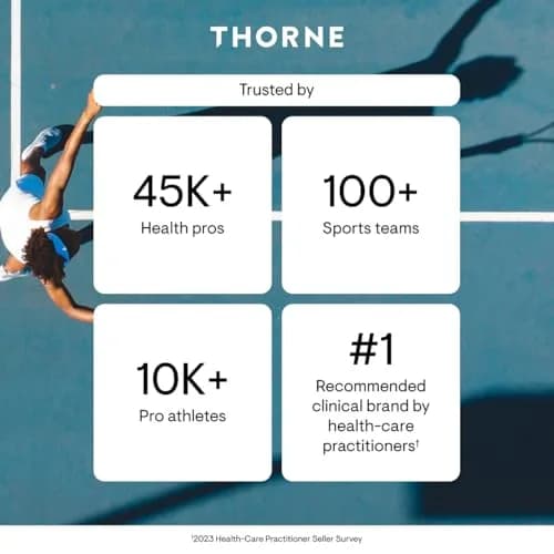 THORNE Magnesium Bisglycinate Powder 200 mg (4.02 oz / 112 g) | NSF Certified for Sport thumbnail 8