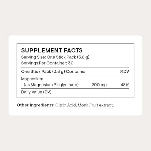 THORNE Magnesium Bisglycinate Powder 200 mg (4.02 oz / 112 g) | NSF Certified for Sport thumbnail 2