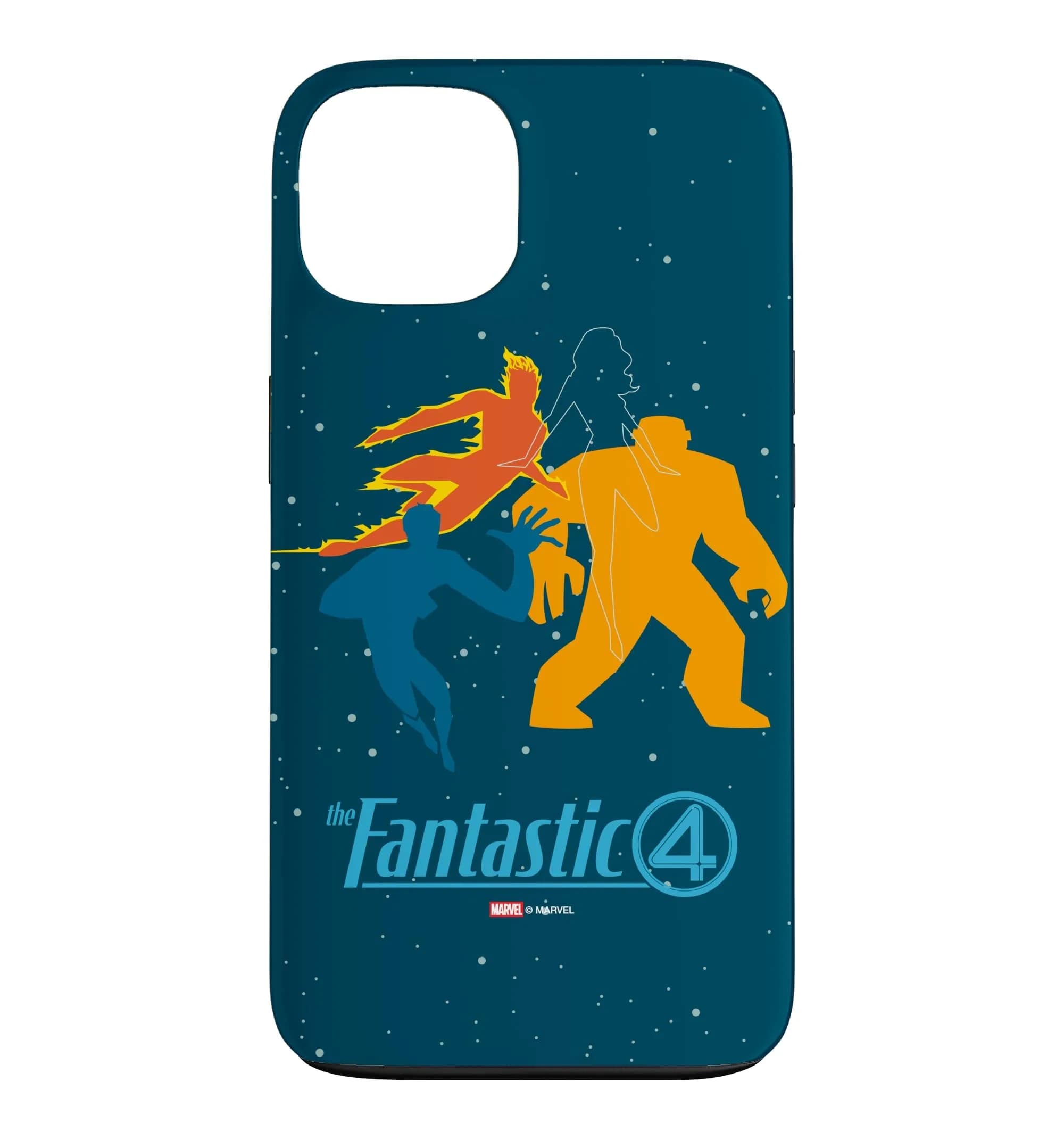 Marvel The Fantastic Four iPhone 13 Case | Starry Space Design & Logo