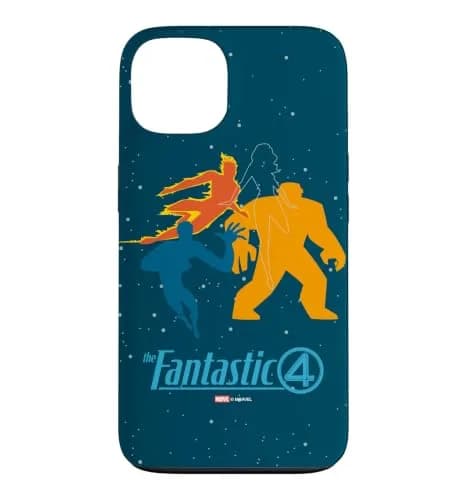 Marvel The Fantastic Four iPhone 13 Case | Starry Space Design & Logo thumbnail 1