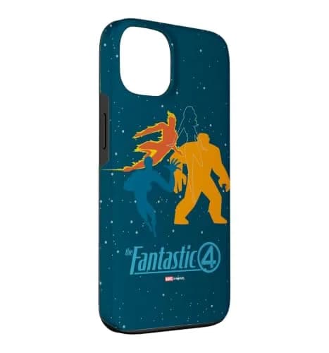 Marvel The Fantastic Four iPhone 13 Case | Starry Space Design & Logo thumbnail 3