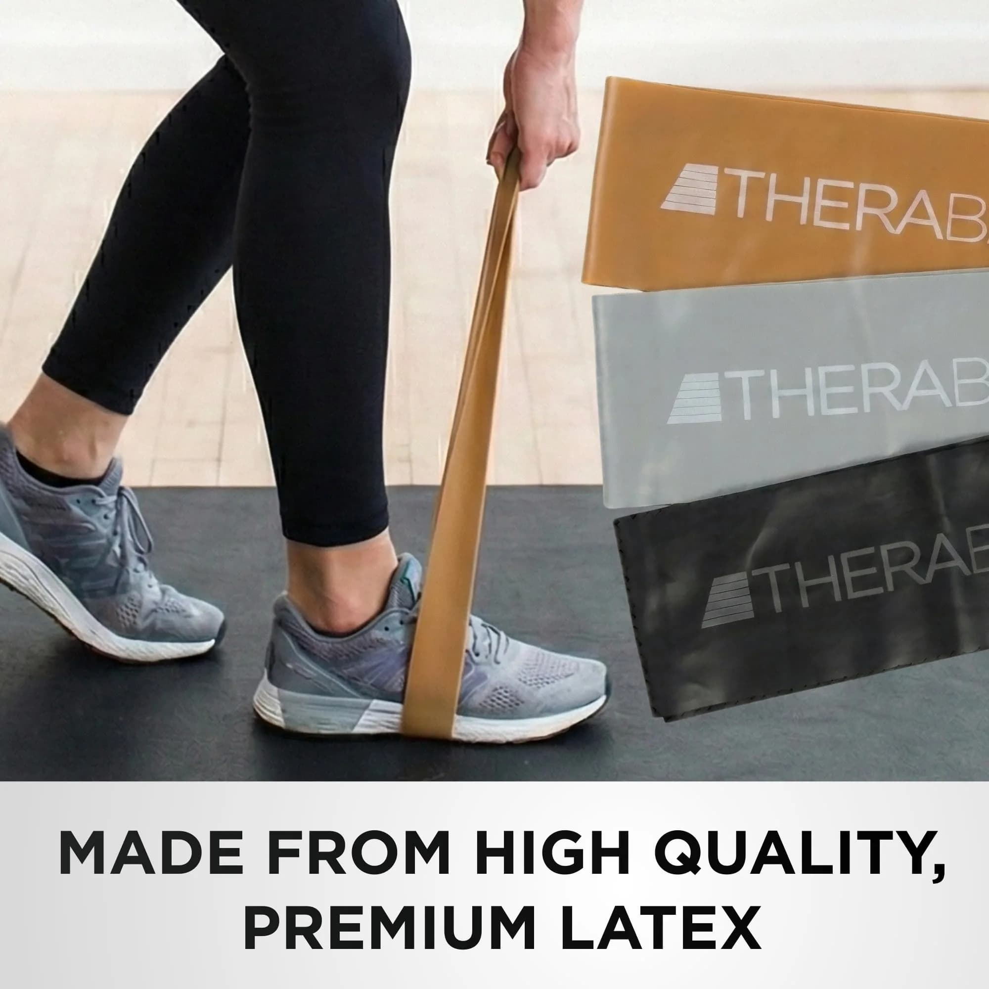 THERABAND Resistance Band Loop Set of 3, 18" | Advanced Strength & Mobility - view 5