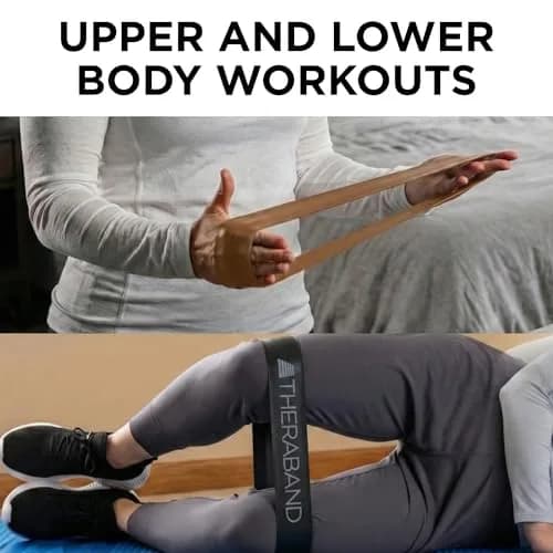 THERABAND Resistance Band Loop Set of 3, 18" | Advanced Strength & Mobility thumbnail 6