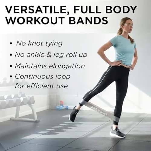 THERABAND Resistance Band Loop Set of 3, 18" | Advanced Strength & Mobility thumbnail 7