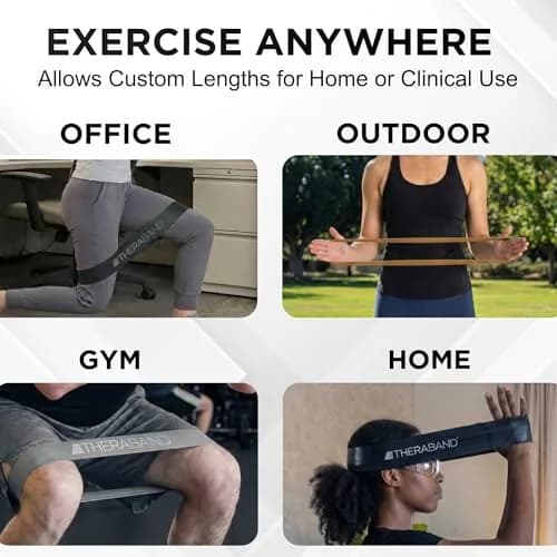 THERABAND Resistance Band Loop Set of 3, 18" | Advanced Strength & Mobility thumbnail 8