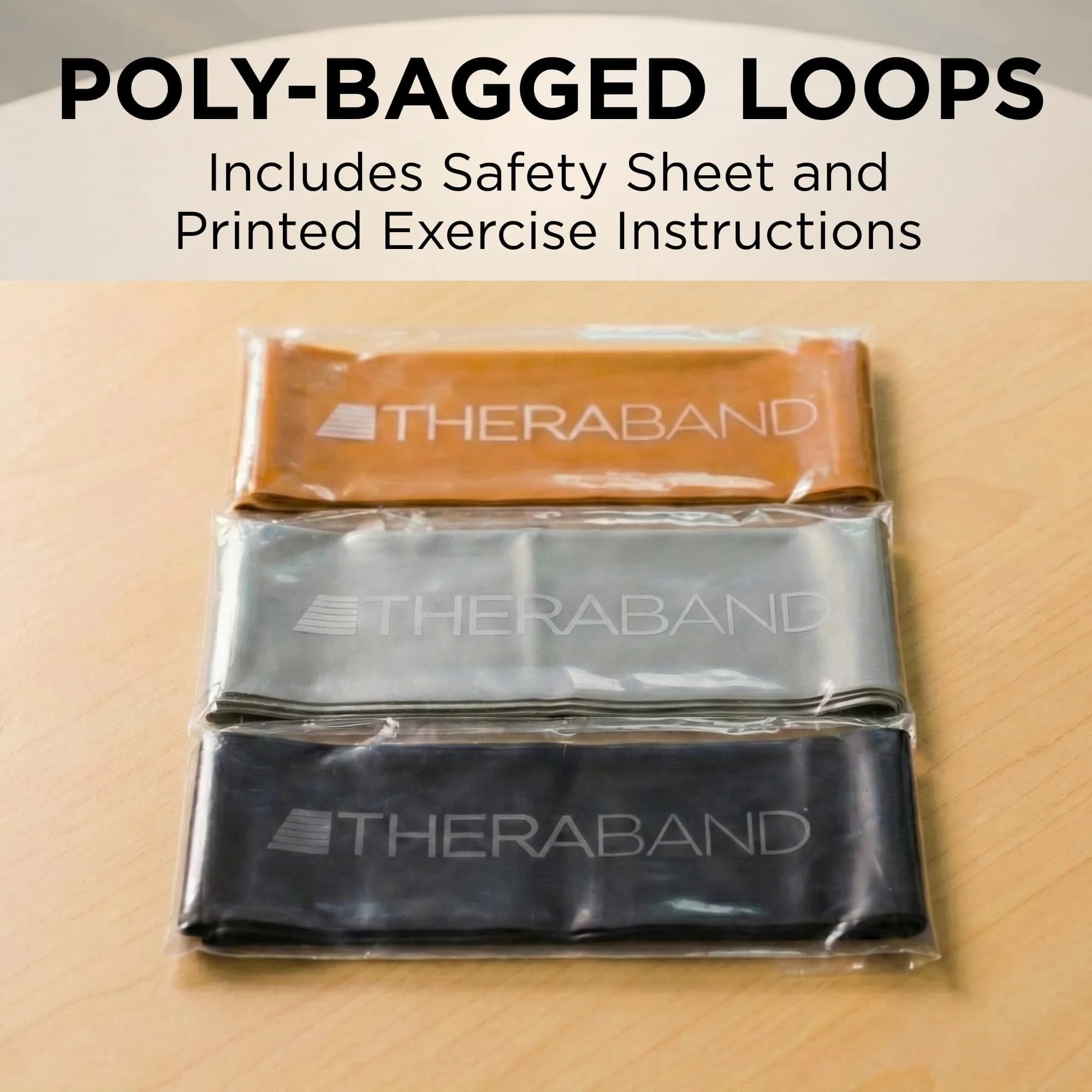 THERABAND Resistance Band Loop Set of 3, 18" | Advanced Strength & Mobility - view 9