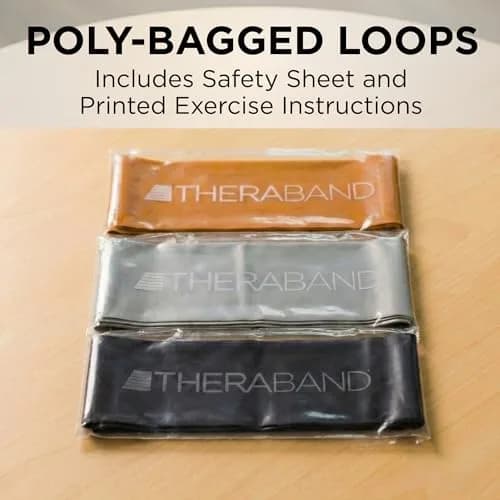 THERABAND Resistance Band Loop Set of 3, 18" | Advanced Strength & Mobility thumbnail 9
