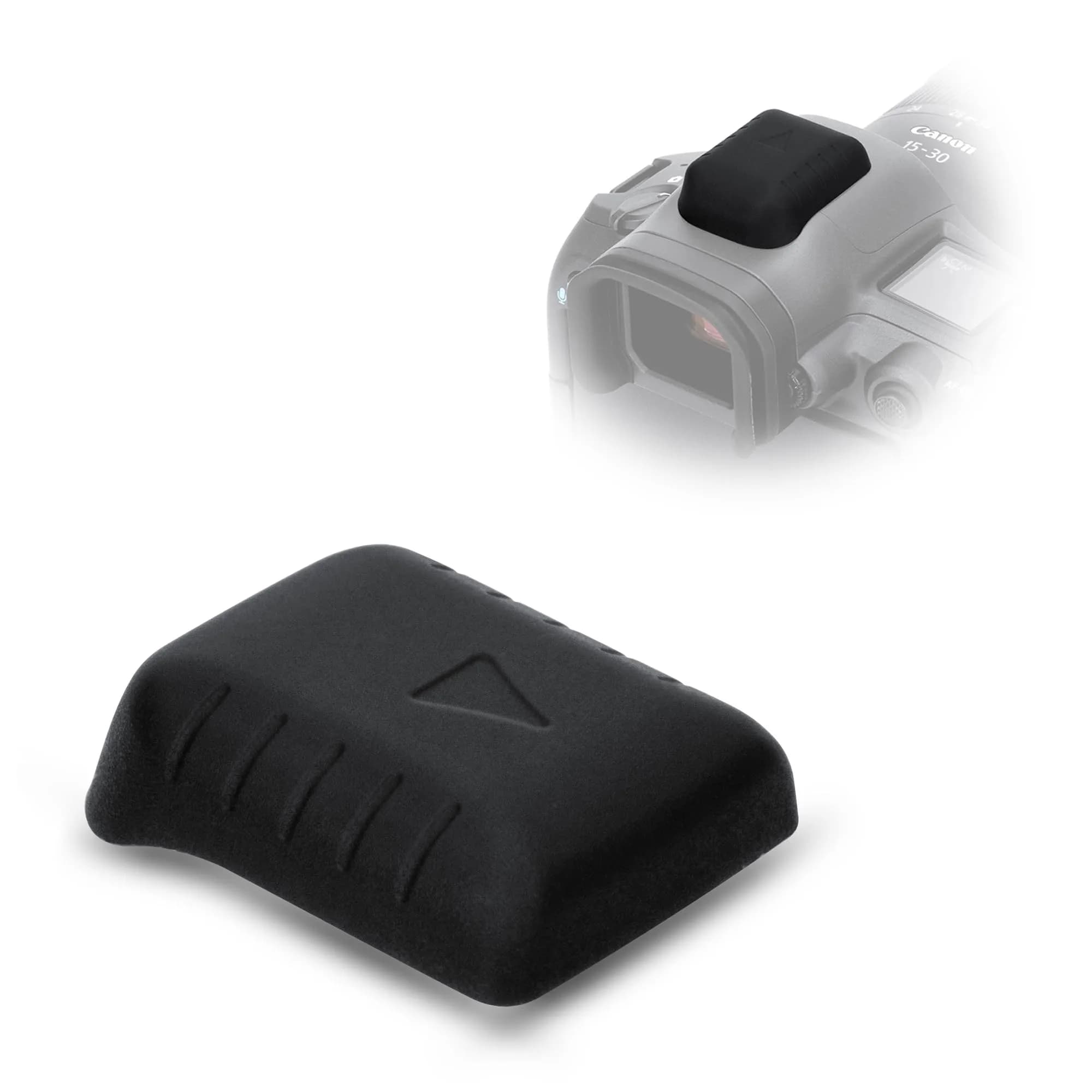 JJC Hot Shoe Cover Cap for Canon EOS R Series Cameras - Black | Protects Multi-Function Hotshoe - main product image