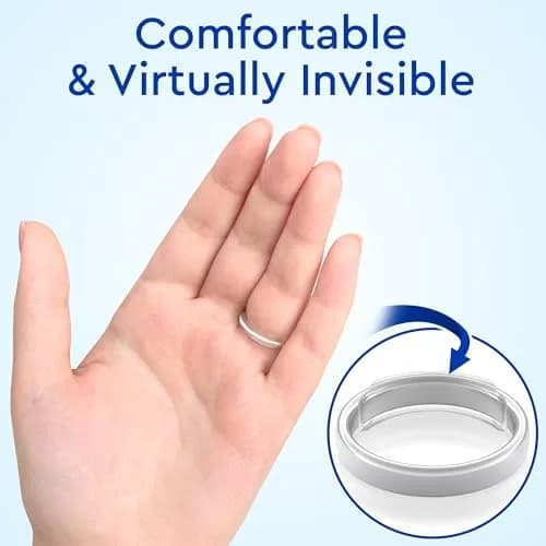 5 STARS UNITED Clip Ring Adjusters 8 Sizes (1-8mm Flat Bands) | Secure Fit for Loose Rings thumbnail 6