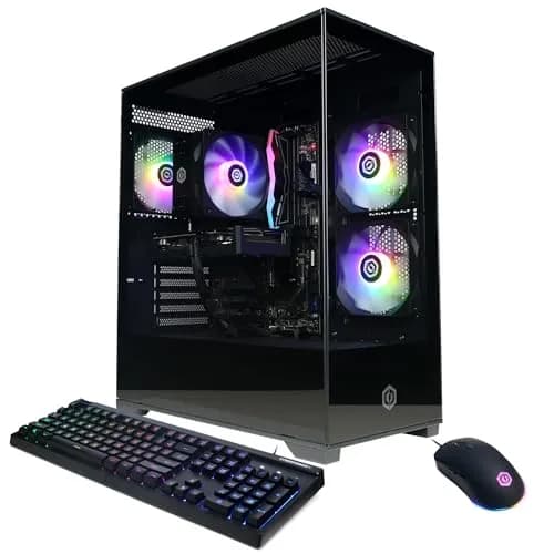 CyberpowerPC Gamer Supreme Gaming PC, AMD Ryzen 5 8400F, GeForce RTX 5060 Ti 8GB, 16GB DDR5, 1TB PCIe 4.0 SSD, Windows 11 Home thumbnail 1