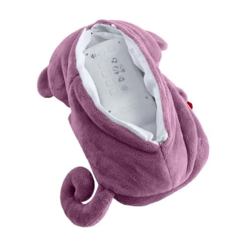 Fisher-Price Soothe ‘n Snuggle Purple Monkey Plush Sound Machine with Breathing Motion & Lights | Newborns 0+ Months thumbnail 5
