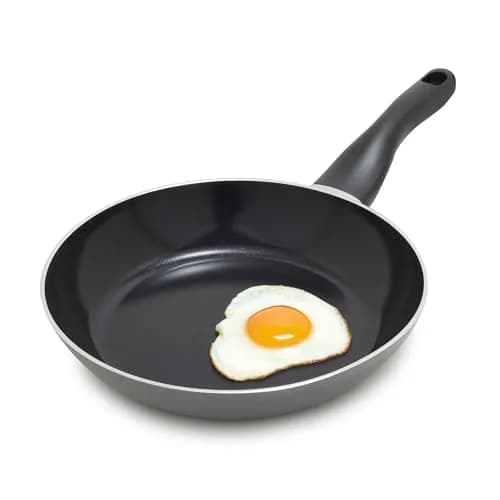 Lumenflon Deco 9.5” Nonstick Frying Pan Skillet | Italian Made, PFAS-Free, Dishwasher & Metal Safe, High Walls, Gray thumbnail 1
