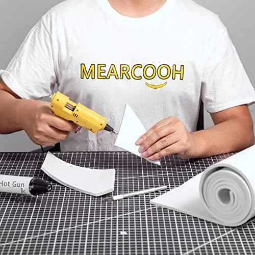 MEARCOOH White EVA Foam Sheets Roll 5mm Thick (150cm x 35.5cm) | Premium Cosplay Craft Foam for Beginners thumbnail 5