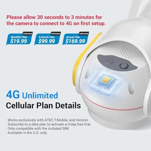 FameVibe 1080p Solar Security Camera with 5200mAh Battery & Solar Panel | AI Human Detection, 2-Way Audio, Color Night Vision, 355° Pan & 90° Tilt thumbnail 8