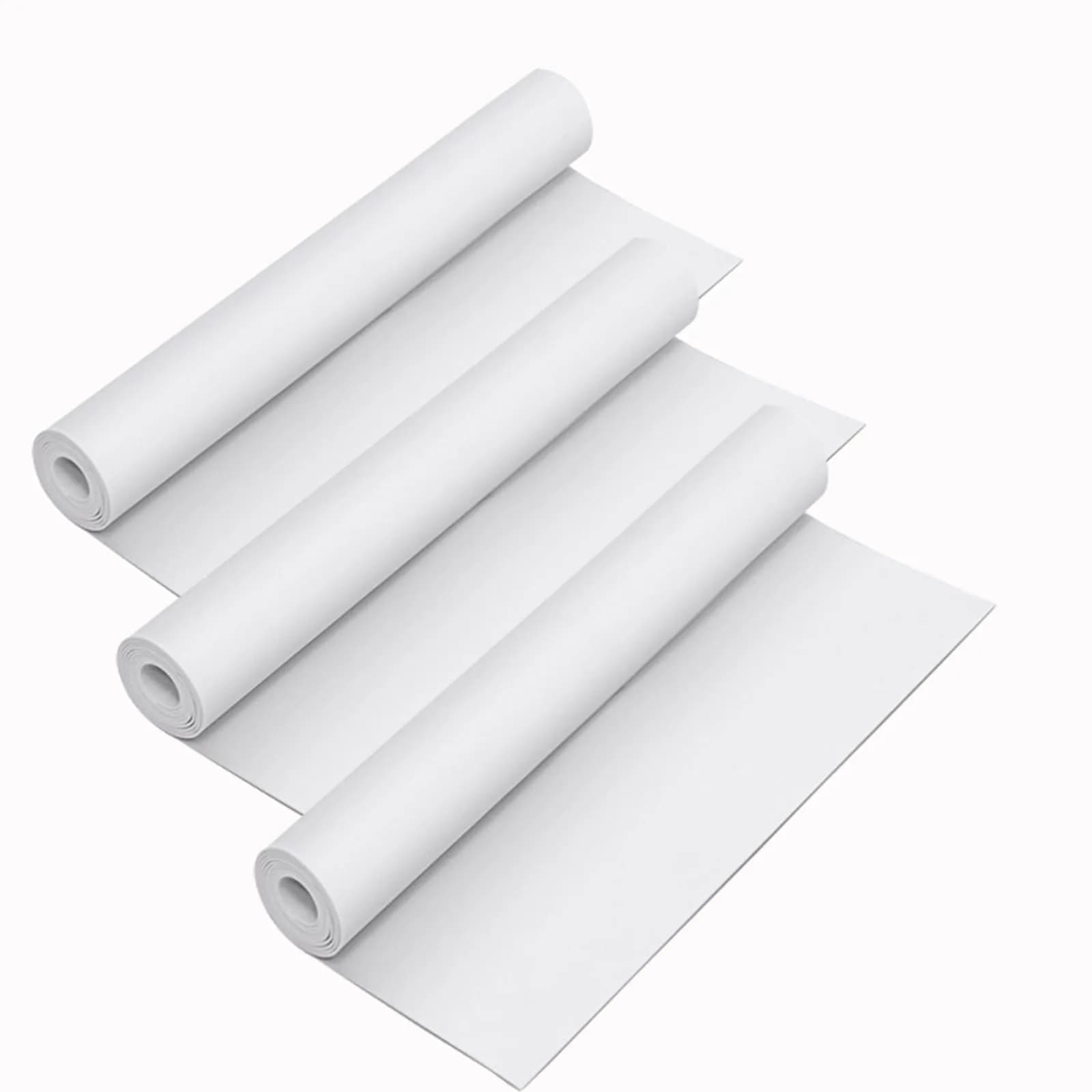 MEARCOOH 1mm Thick White EVA Foam Cosplay Sheets Roll, 3-Pack 34.3cm x 124.5cm (13.5" x 49") | Premium Craft Foam for Cosplay