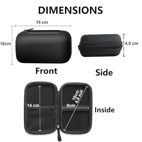 Lamshaw EVA Carrying Case for Innioasis Y1 & Y2 MP3 Player | Shockproof Lightweight Protection thumbnail 4