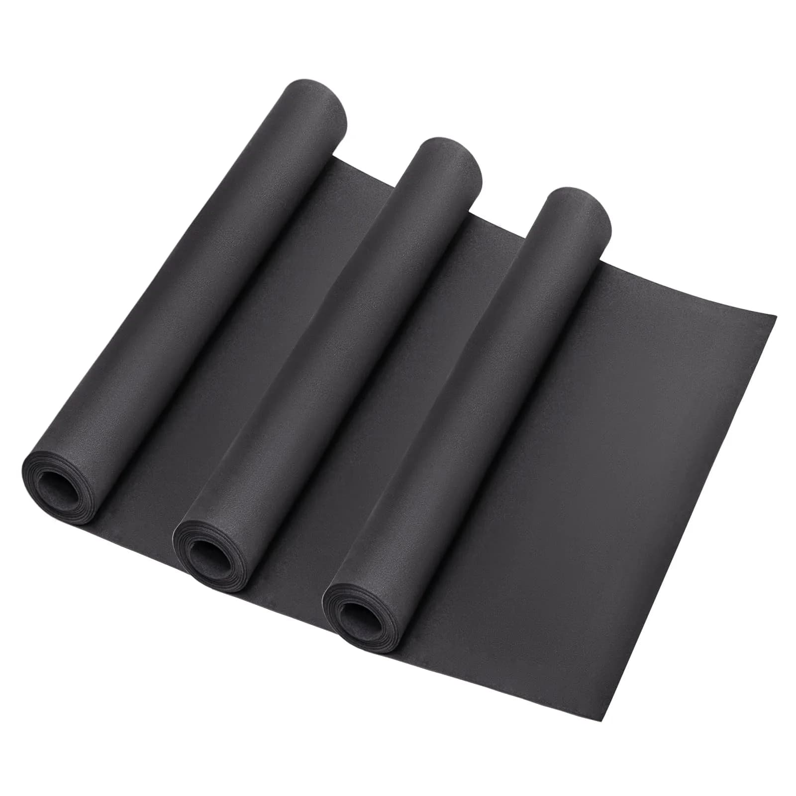 MEARCOOH Black Foam Sheet 1mm x 34cm x 124.5cm (1.3" x 49") | Premium EVA Craft Foam for Cosplay