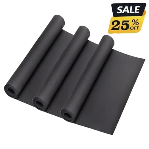 MEARCOOH Black Foam Sheet 1mm x 34cm x 124.5cm (1.3" x 49") | Premium EVA Craft Foam for Cosplay thumbnail 3
