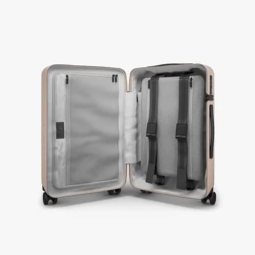 Monos Carry-On Pro Plus 23" | Hardside Spinner, TSA Lock, 360° Wheels, Airline-Approved, Rose Quartz thumbnail 9