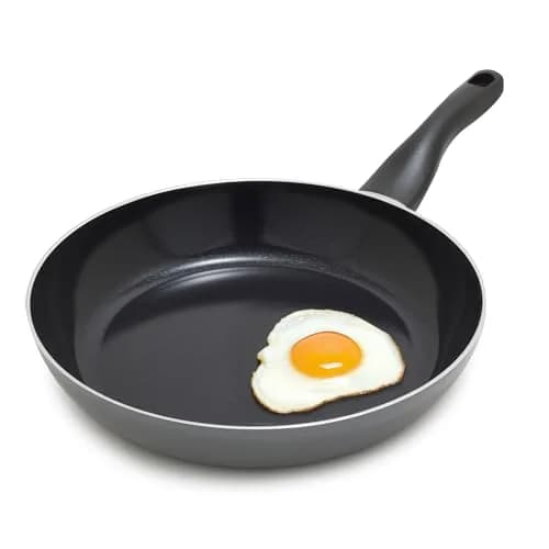 Lumenflon Deco 11” Nonstick Frying Pan Skillet | Italian Made, PFAS-Free, Dishwasher & Metal Safe, High Walls, Gray thumbnail 1