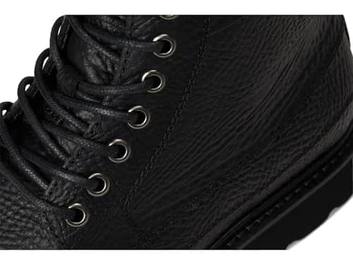Steve Madden DAVISTON Chukka Boot 13 | Black Leather, Lug Heel, Casual Style thumbnail 6
