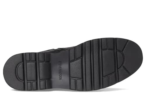Steve Madden DAVISTON Chukka Boot 13 | Black Leather, Lug Heel, Casual Style thumbnail 3